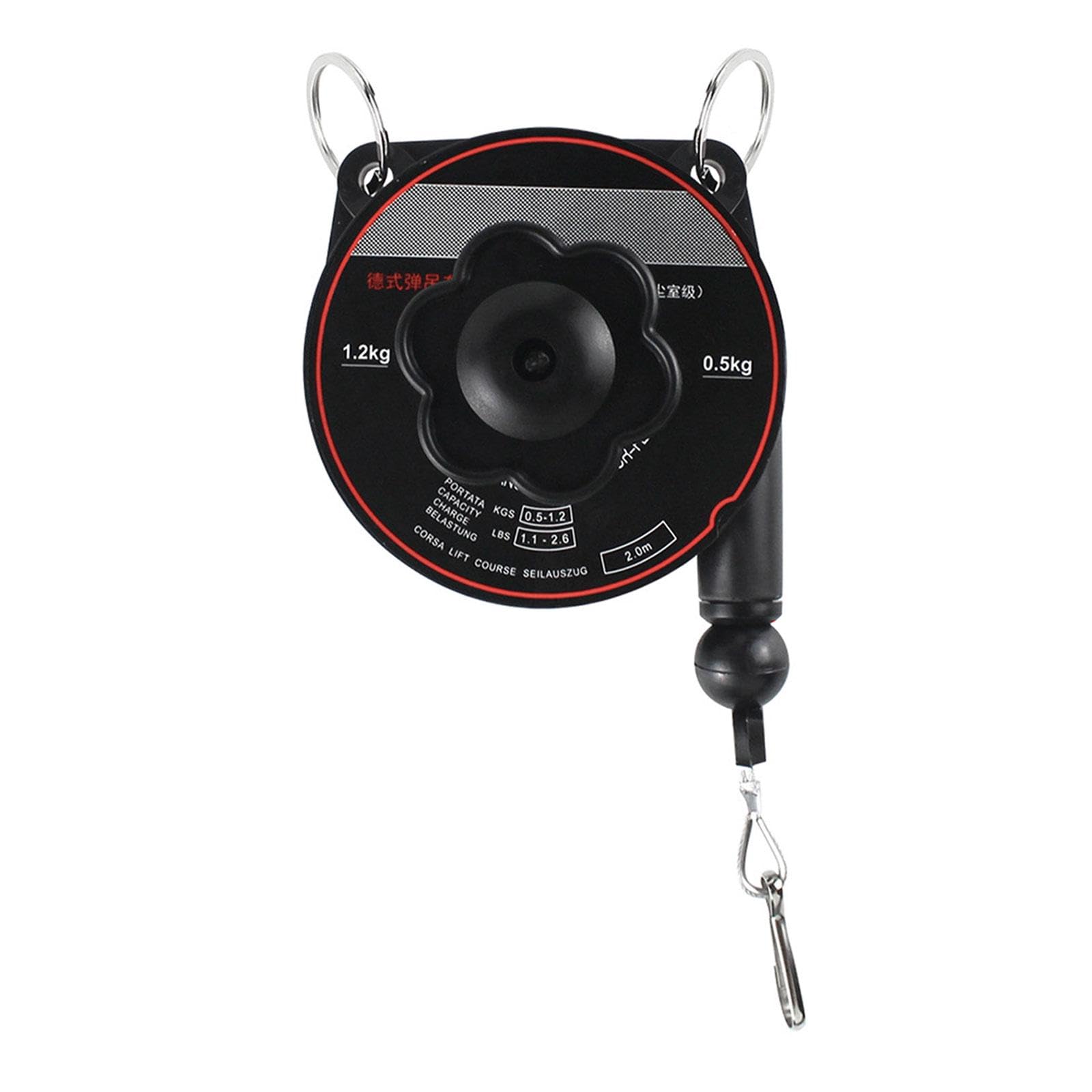 Pièces de Rechange pour équilibreur à Ressort Réglable 2M pour équipements Suspendus, 0,5 à 1,2KG