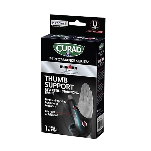 Miniatura 5 de Curad Performance Series Ironman - Soporte para pulgar, reversible, universal
