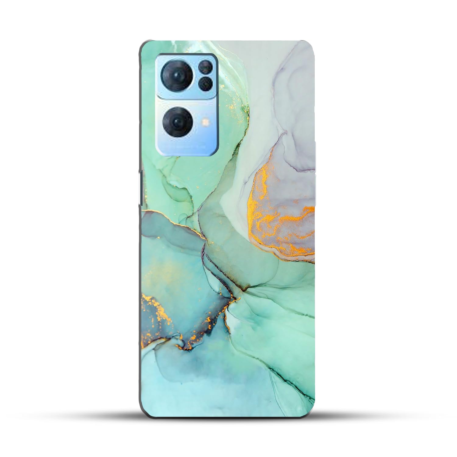 COLORflow Back Cover Compatible with Oppo Reno 7 PRO 5G | Beautiful Green Marble | Designer Printed Hard CASE Bumper Back Cover Compatible with Oppo Reno 7 PRO 5G (B0CCSCXRB4) Amazon Price History, Amazon Price Tracker