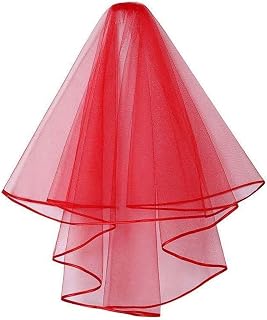 Halloween Cosplay Costume Veil Women's Tulle Short Bridal Veils Wedding Accessories
