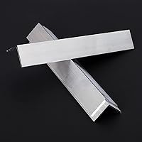 Vista 3 de Barra angular de aluminio 6061 de 2 x 2 x 1/8 pulgadas (13 pulgadas) para enmarcar, soportes de estantería, proyectos de bricolaje, paquete de 3