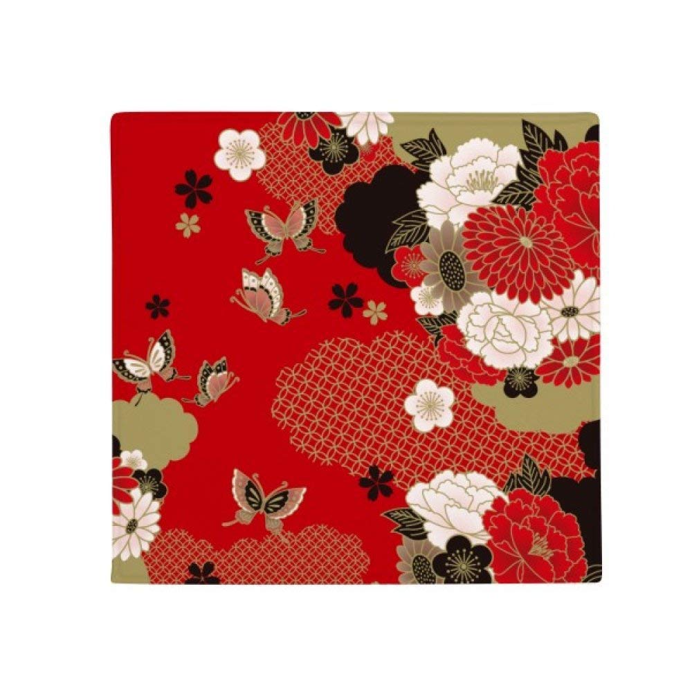 Tapis de sol sakura rouge 80 cm, une idée cadeau maison esthétique