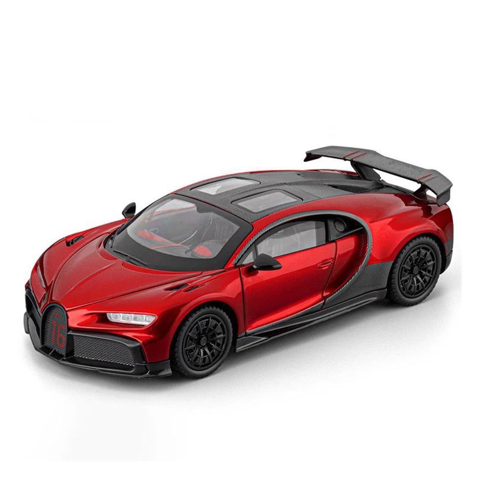 Btwodian Scale Model Car For Bugatti For Chiron Diecast Model Car