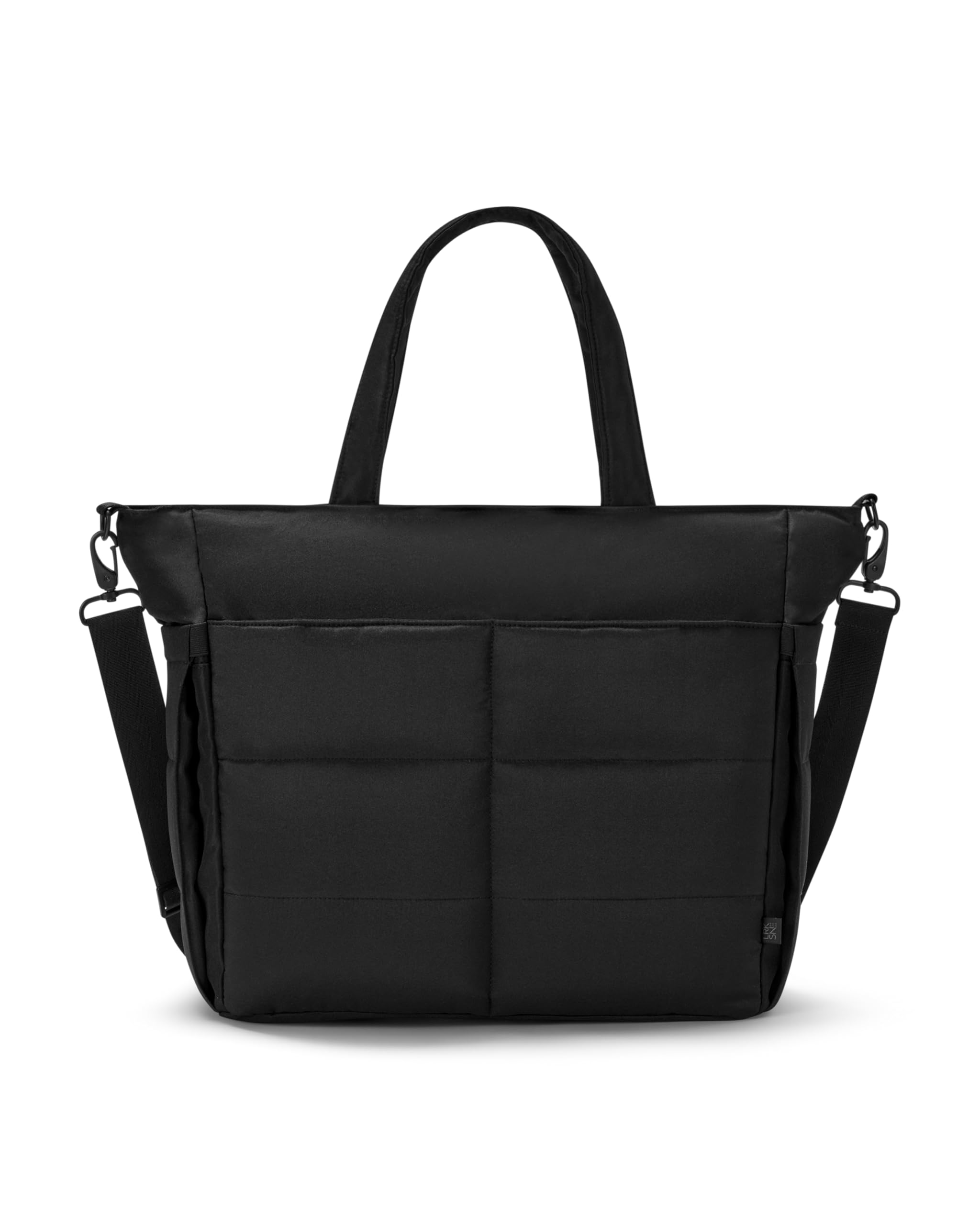 LARKSON Puffer Tote Bag Femmes - Alma | Sac Fourre-tout Puffy avec de Multiples Compartiments, Sac à Bandoulière, Shopper avec Fermeture Éclair, Hydrofuge