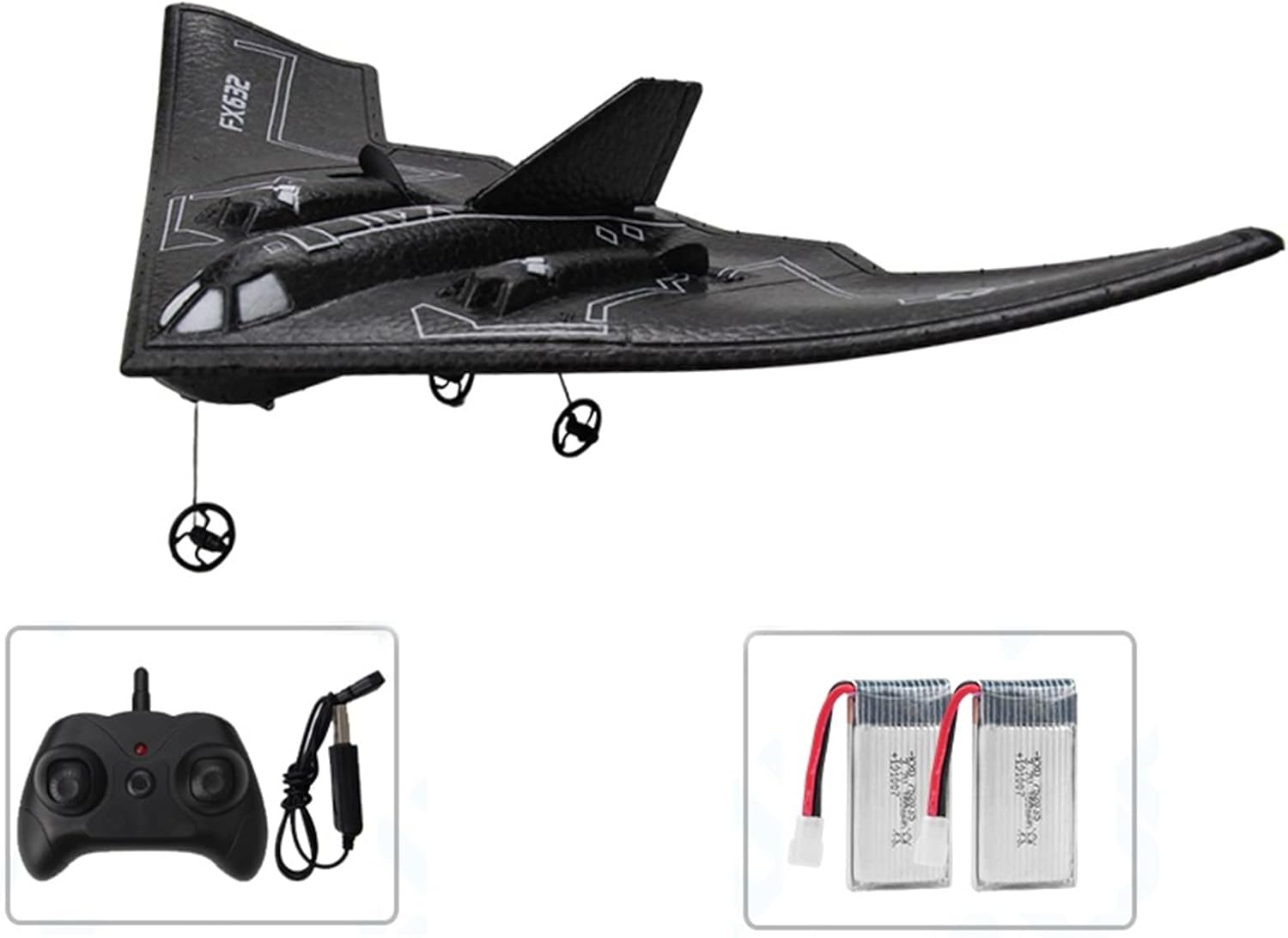Remote Control Fighter B2 Stealth Bomber 2Ch 34Cm 2.4G Remote Control