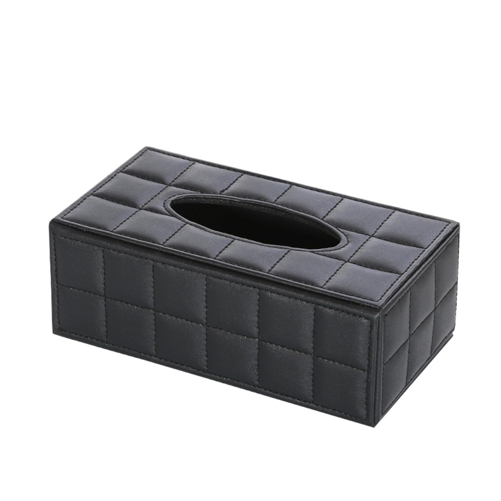 Tsophreniq Practical Sturdy PU Leather Tissue Holder Designs for Modern Homes and Multipurpose Use in Any Room Space Saving Stylish Tissue Storage