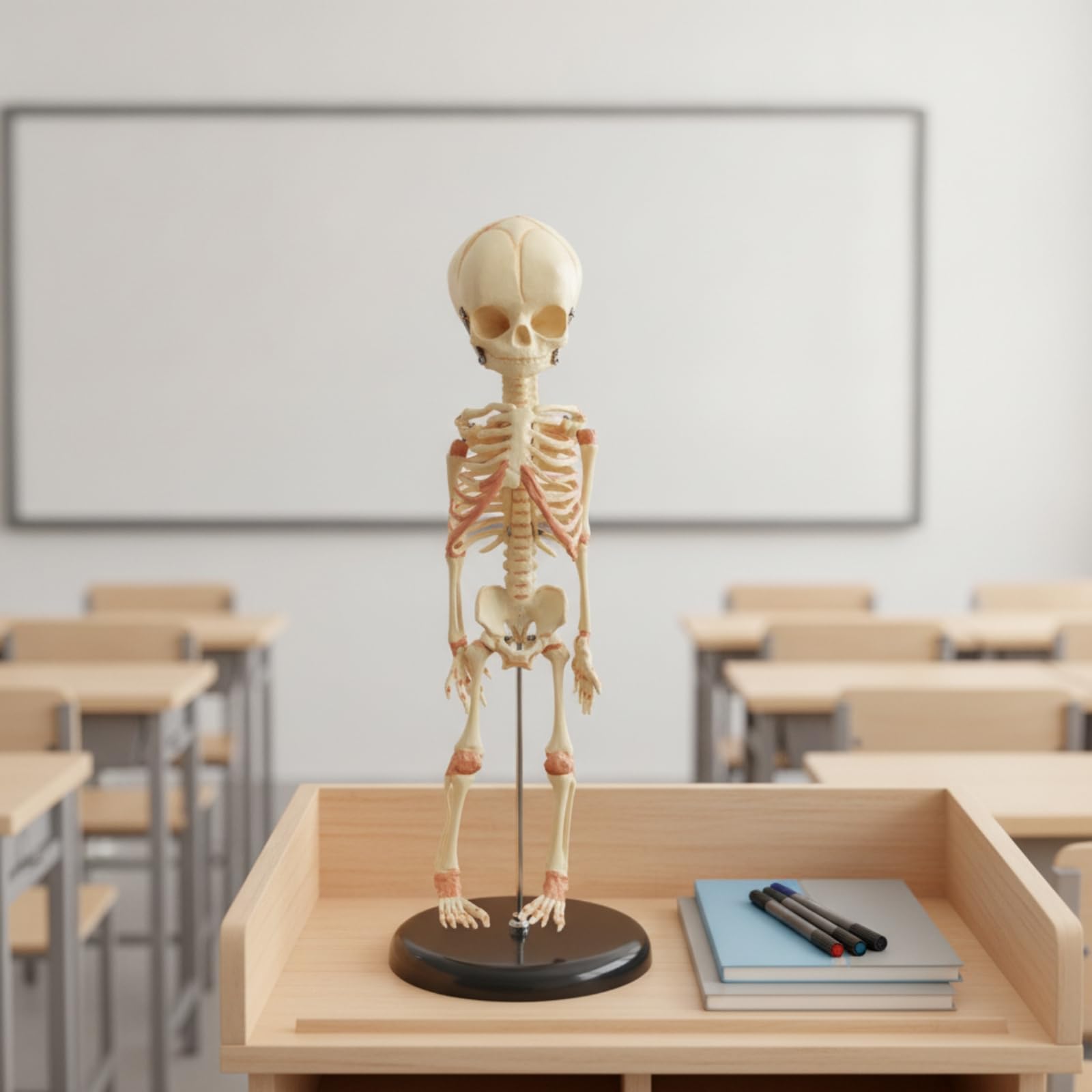 Colcolo Modelo Esqueleto Infantil Esqueleto Esqueleto Humano Maqueta Anatómica Ayuda Referencia Exacta del Armazón Corporal Infantil Adecuado para Enseñanza