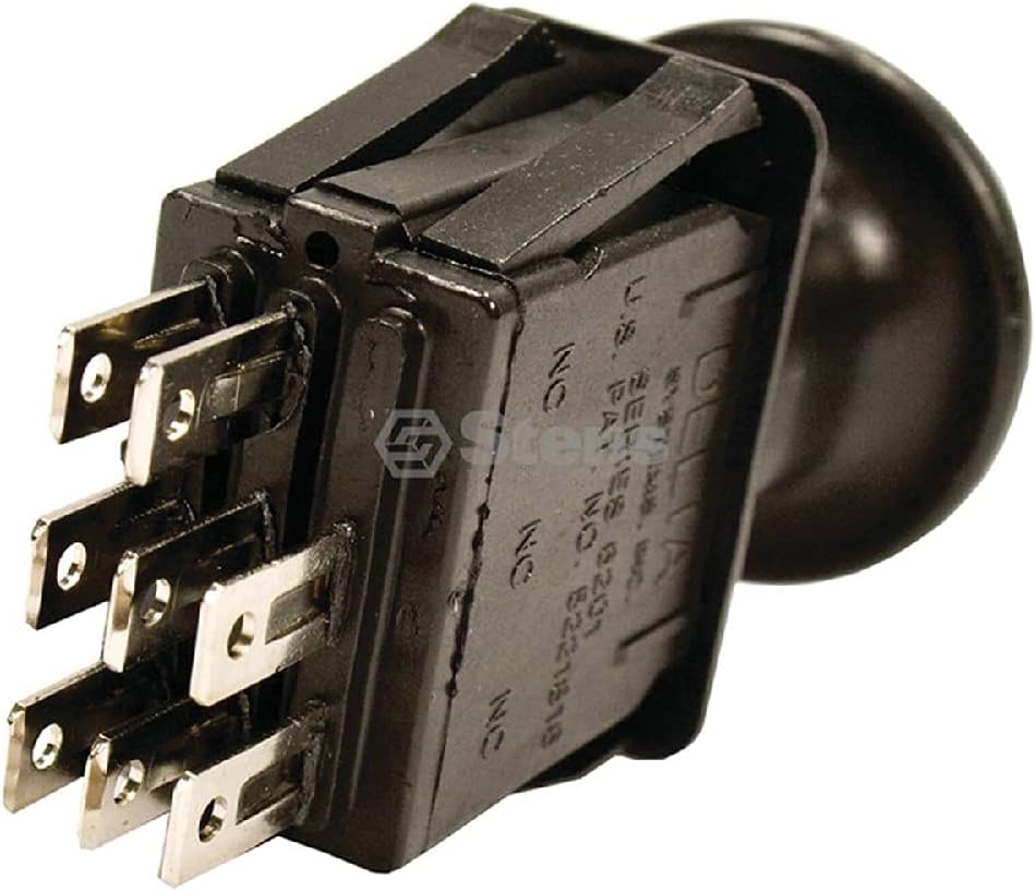 Stens - 430798 430-798 PTO Switch Replaces Scag 483957 Husqvarna 532 17 46-51 Murray 6201316MA Snapper 7035658 Bobcat 1985032 Ferris 5022180 Encore 523030 Dixon 539129512 Black