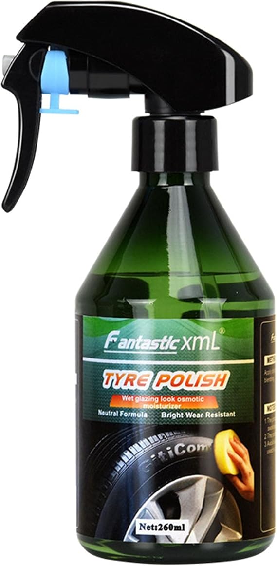 Uwariloy Car Tire Shine Spray Coating 260ml Auto Tire