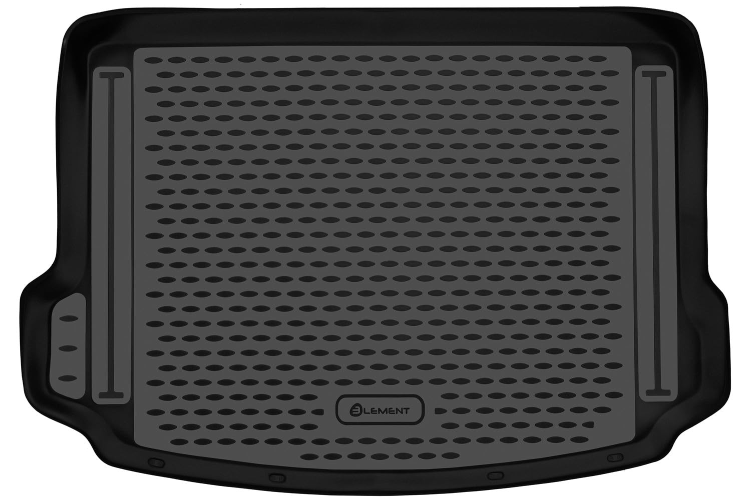 Element Tailored Fit Rubber Boot Liner Protector Mat for Land Rover Range Rover Evoque, 2019-> SUV., also for models with rails