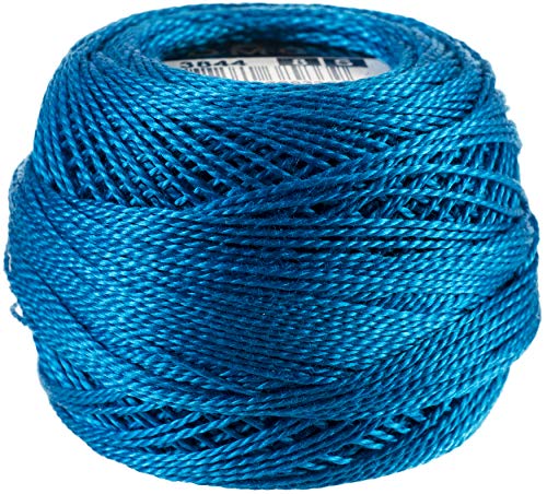 Image of DMC Pearl Cotton Ball Size 8 87yd - Dark Bright Turquoise