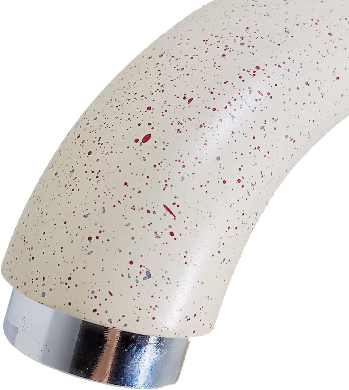 Mezclador fregadero cocina caña curvada fresita marrón