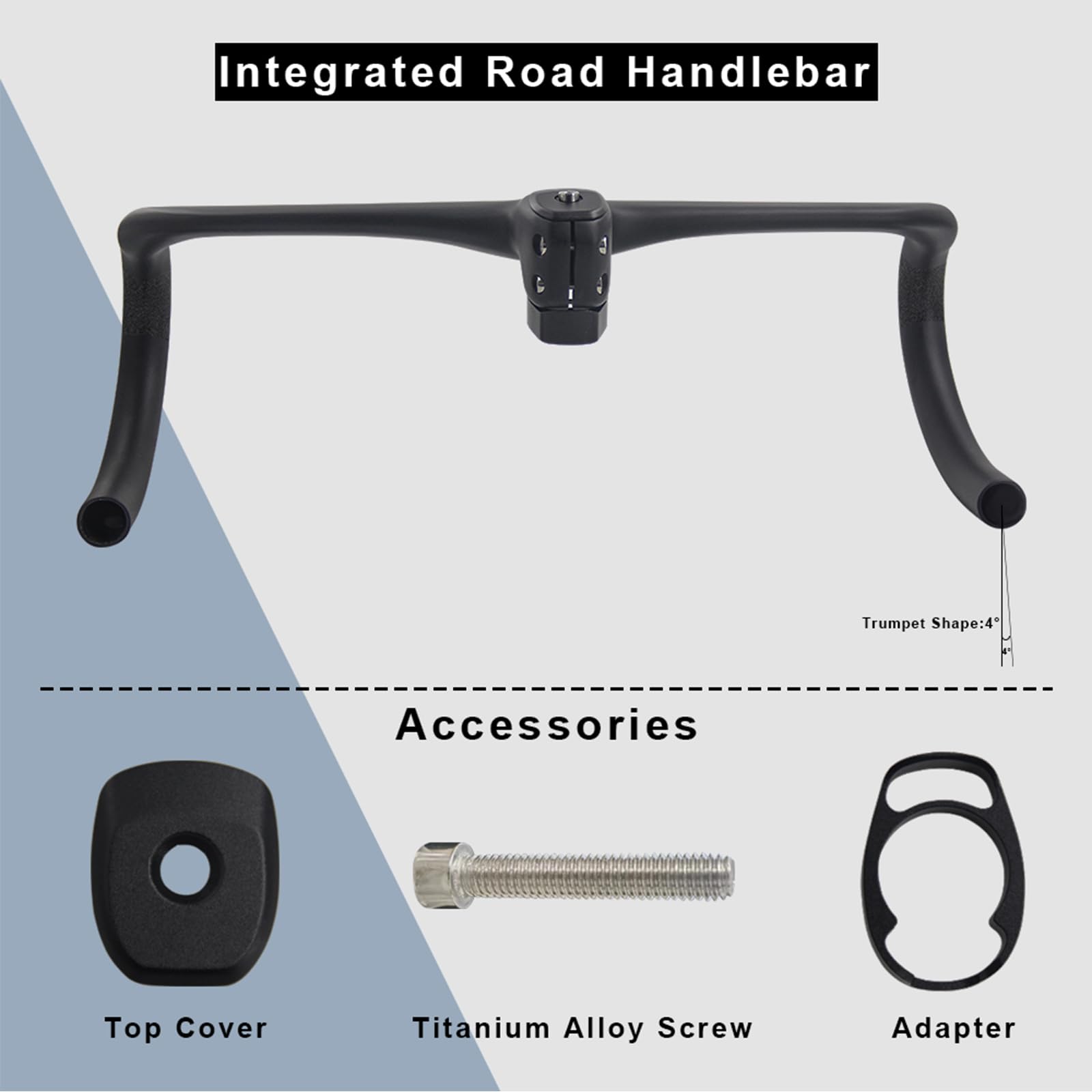 Amazon.co.jp: RXL SL カーボンハンドル 一体型 炭素繊維 ドロップ