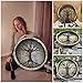 FINDYUN Tree of Life Shaman Drum, Siberian Drum Spirit Music, Handcrafted Wood+Leather, 25cm Diameter