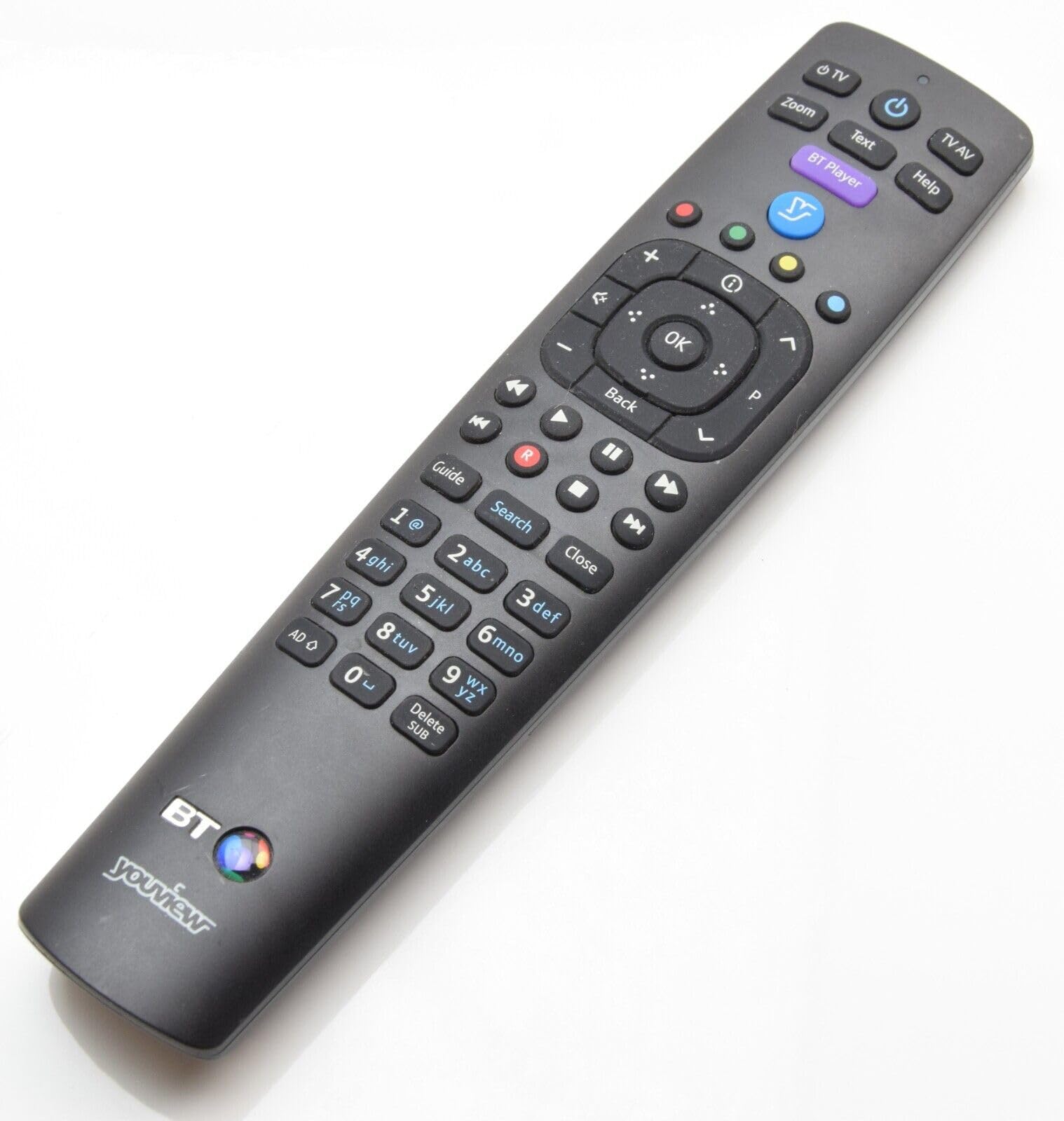 Genuine Original BT YouView Remote Control - RC3124705/01B - TV Remote