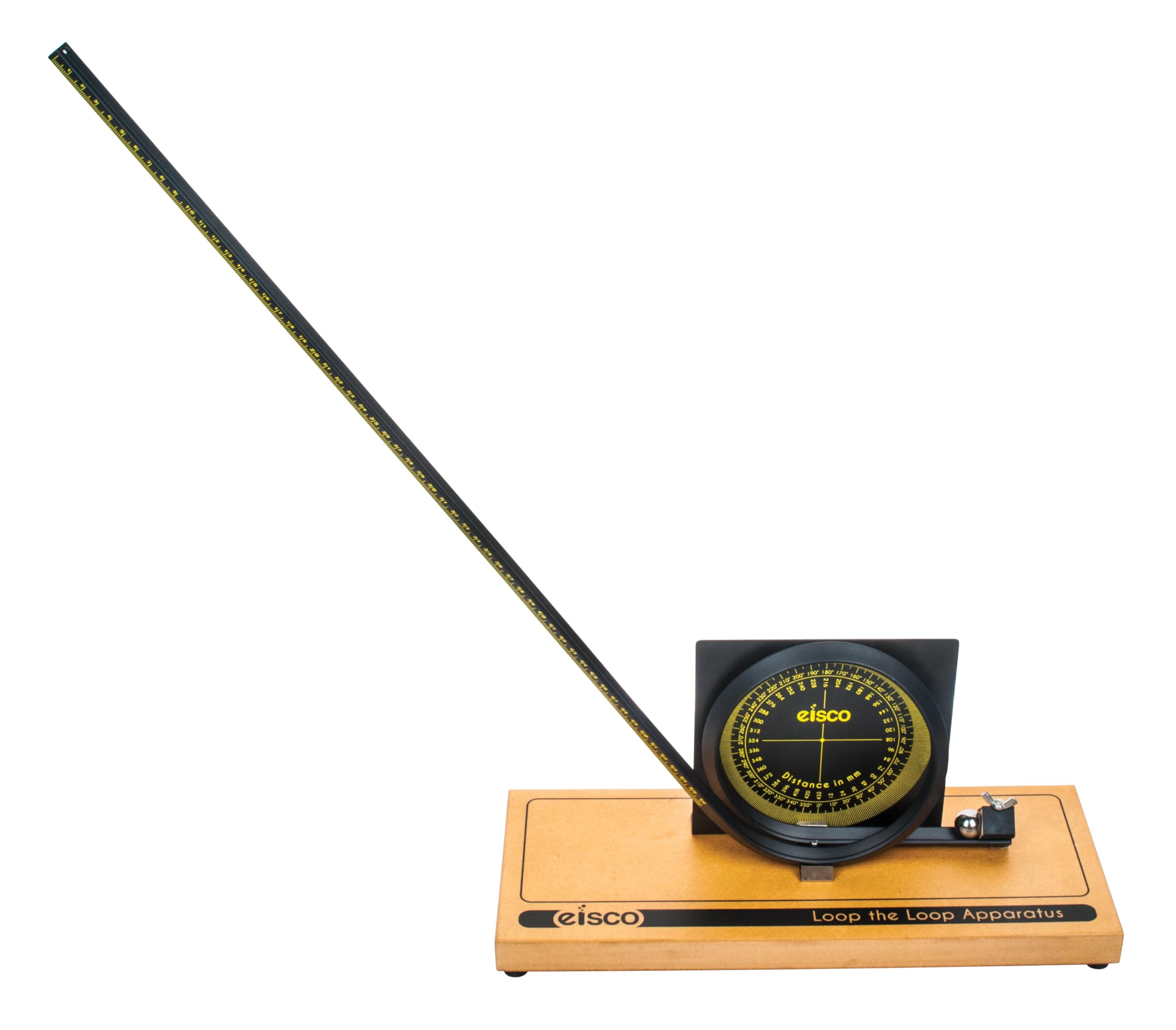 Appareil Loop Eisco Deluxe avec échelle pour démonstration de l'énergie cinétique - 3