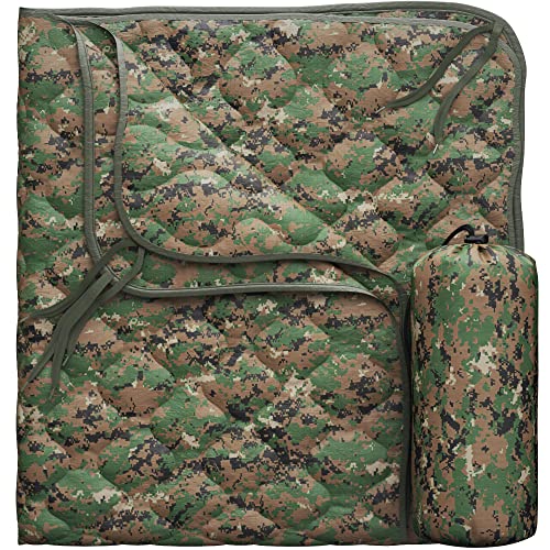PacMl Woobie Blanket Poncho Liner Army & Military Blanket | Insulated Thermal Camping Blanket | USGI Waterproof Army Gear & Military Gear