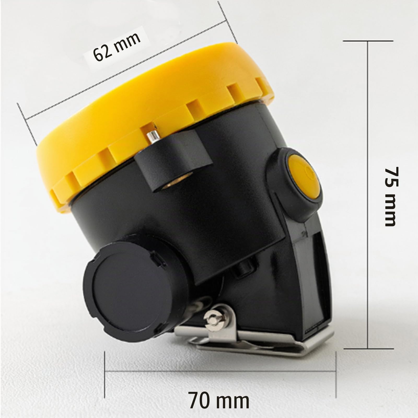3W Caza led minería Faro, Ultra Brillante Recargable a Prueba de Agua minero luz de Seguridad con Cargador para Senderismo al Aire Libre/Camping/Pesca