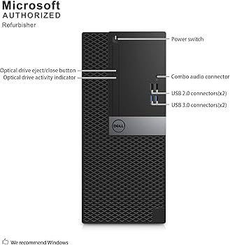ミニPC Dell Optiplex Micro 7050 i5-6500T Amazon.com: Dell OptiPlex 7050 Micro Computer, Intel Quad