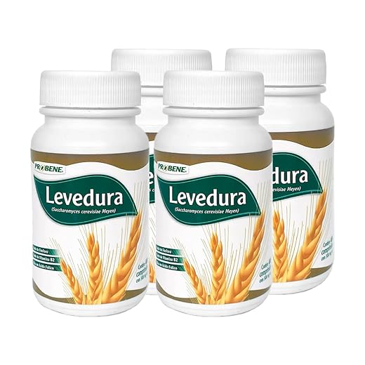 Levedura de Cerveja 500mg 400 Comprimidos Kit com 4 Potes - Probene