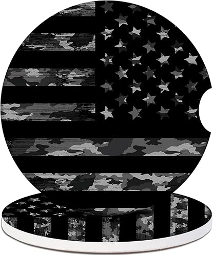 Miniatura 12 de Portavasos de automóvil – Posavasos de cerámica absorbente con diseño de mariposa y luna, portavasos para bebidas, accesorios interiores de Mariposa