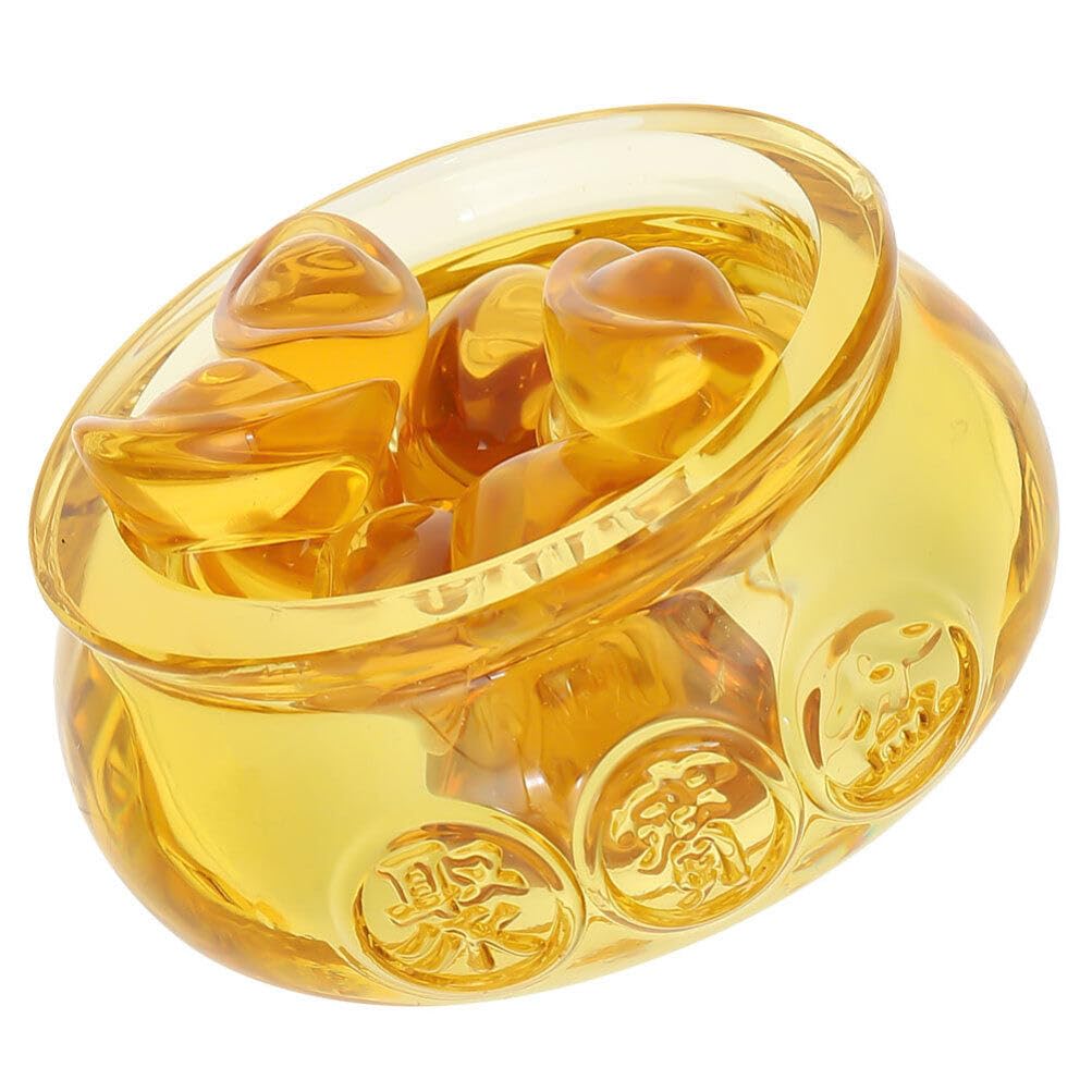 Alipis 1set Ciotola Di Abbondanza Feng Shui Decorazione Per Ufficio e Casa Di Prosperità Per Capodanno Cinese Adornamento Multifunzionale Per Tavolo
