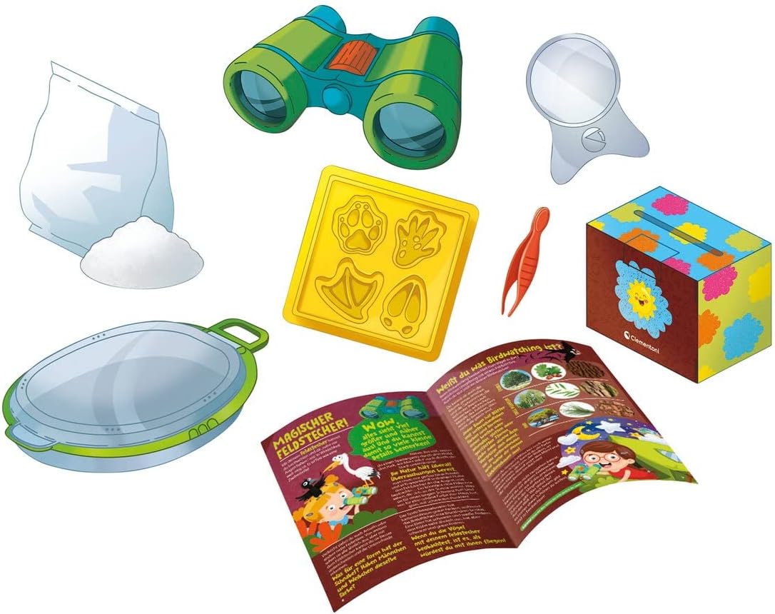 Galileo Lab - Discover The World of Nature, exciting Suitcase to Explore The Home Flora & Fauna, Outdoor Play and Fun, for Budding Biologists from 5 Years by Clementoni 59267