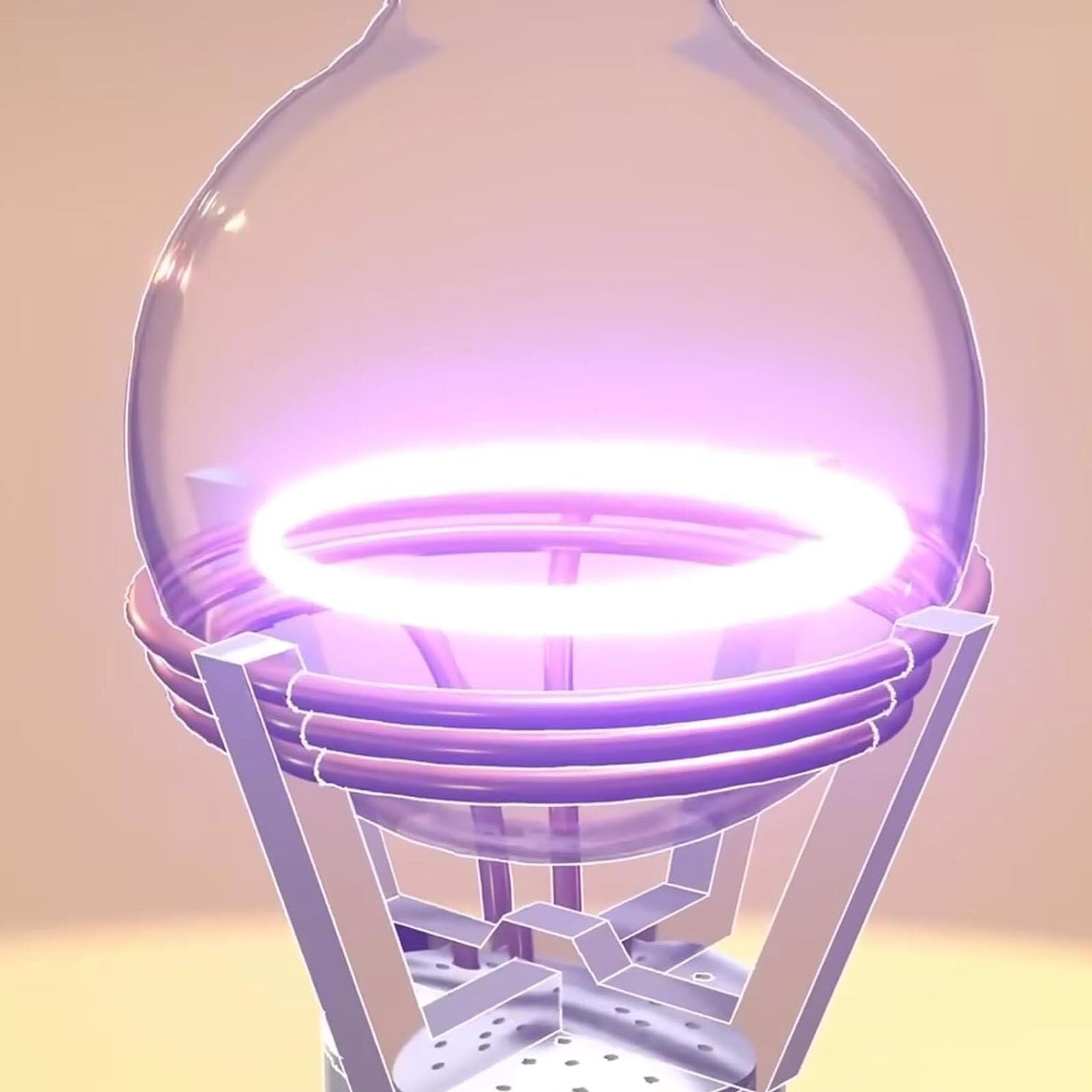 Kula z Toroidalnym Pierścieniem Plazmowym 3,54", Lampa Plazmowa diy