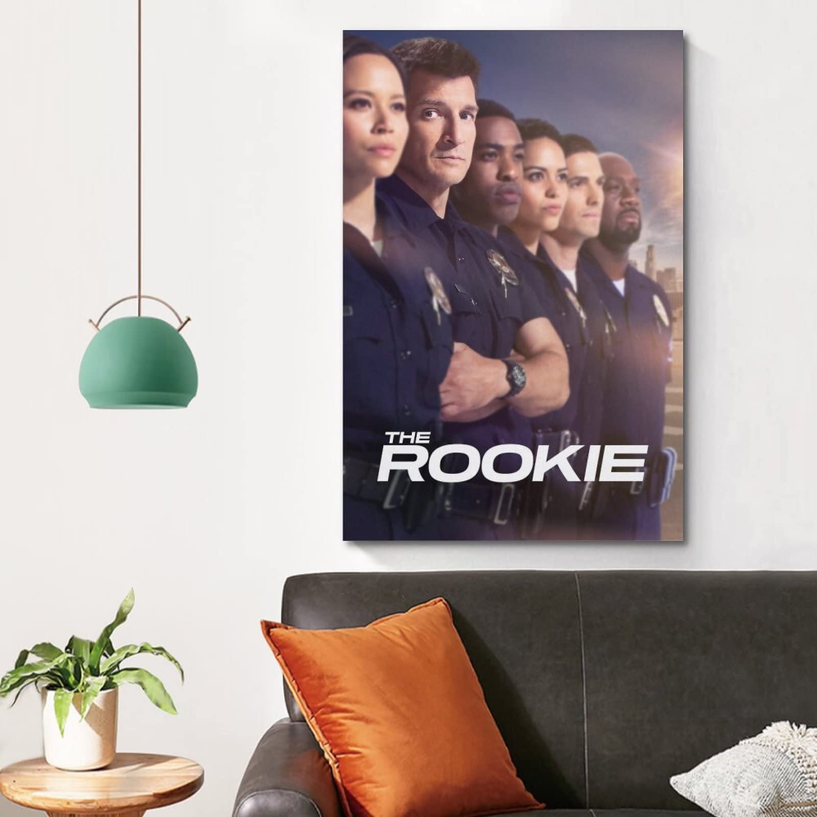 Affiche Décorative Poster The Rookie Sur Toile - Décoration Murale Série TV - 20x30 Cm | Impression HD Style Cadre Poster Toile The Rookie 20x30cm Décoration Murale Série Tv