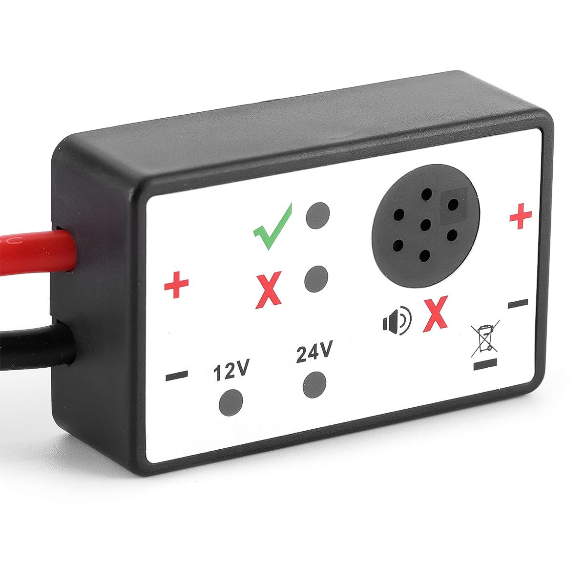Protector contra sobretensiones para automóviles de 12 V/24 V, protección contra sobretensiones para protección contra polaridad inversa, Carga de batería