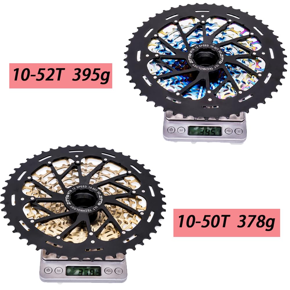 Ruota Libera MTB Bike 12 velocità 10-50T/52T Cassetta Ruota Libera Bicicletta Compatibile Pignone