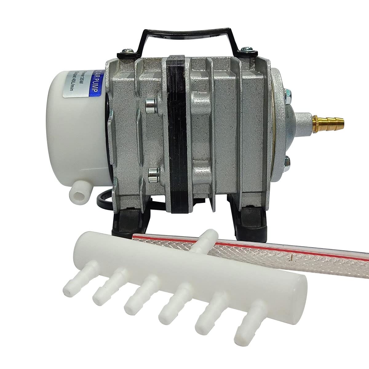 ACO-002 Sunsun Electromagnetic Air Pump for Biofloc Tank, Aquarium, Fish Tank, Hydroponics