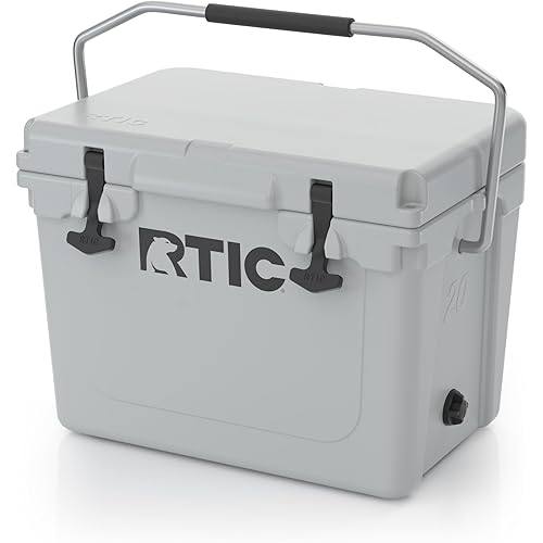 RTIC Ultra-Tough Cooler, Hard Insulated Ice Chest Box for Beach, Drink, Beverage, Camping, Picnic, Fishing, Boat, Barbecue