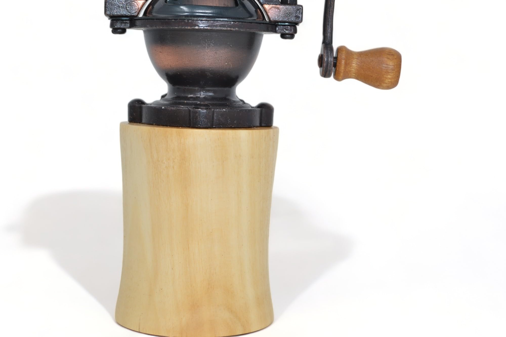 Holz Gewürzmühlen Set - Gewürzmühlenset - mit Kurbel Walnuss Pappel Geschenk handmade Pfeffermühle Salzmühle Handarbeit Unikat Made in Austria Salzmühle Pfeffermühle Geschenkidee Massivholz