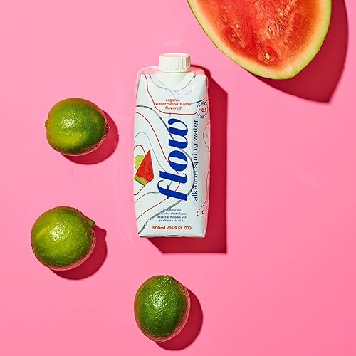 Miniatura 2 de Agua de manantial alcalina de flujo, orgánica, 100% agua alcalina natural pH 8.1, electrolitos + minerales esenciales, paquete ecológico, 100%