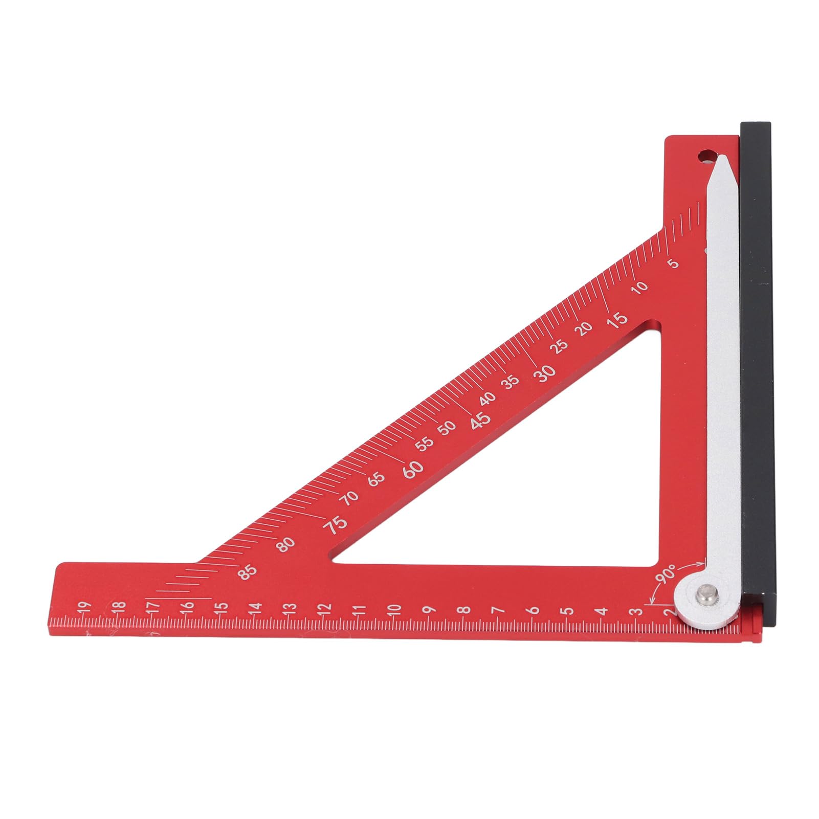 MRKU Escuadra de Carpintero Profesional de aleación de Aluminio de 90 Grados, Herramienta de medición de Alta precisión para Trabajos de carpintería y Enmarcado.