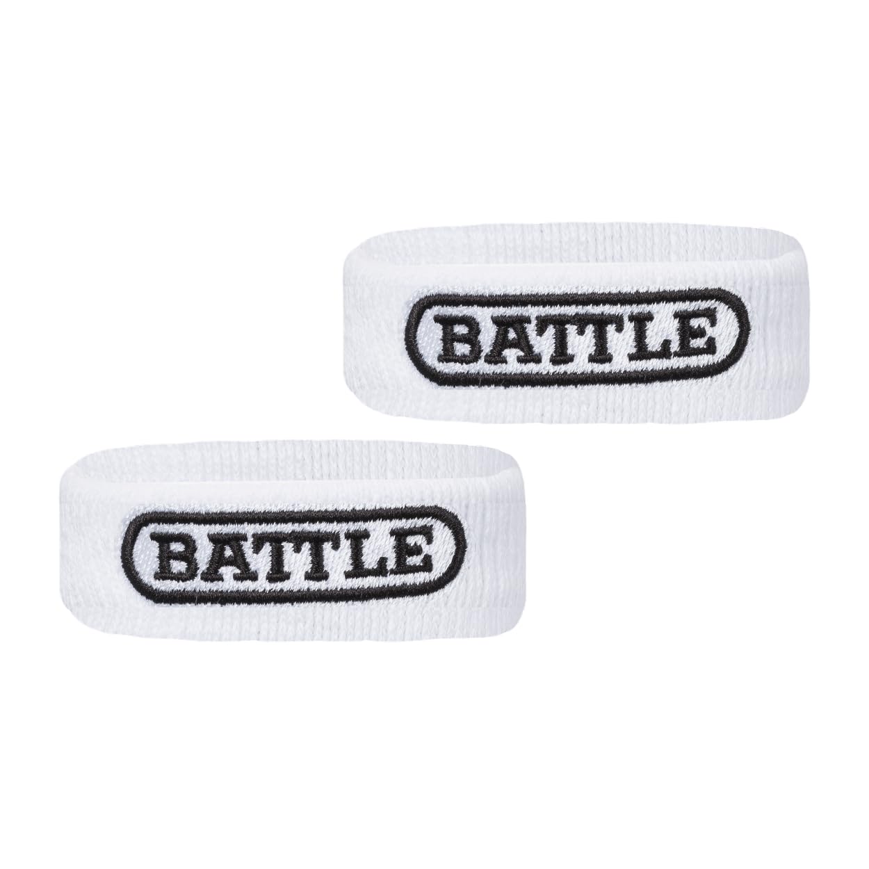 Battle Football Armbands - High-Performance Bands for Football Athletes - Includes 2 Bicep Bands - Ultra-Soft Material to Wick Away Sweat and Keep Hands Dry and Comfortable - Machine Washable