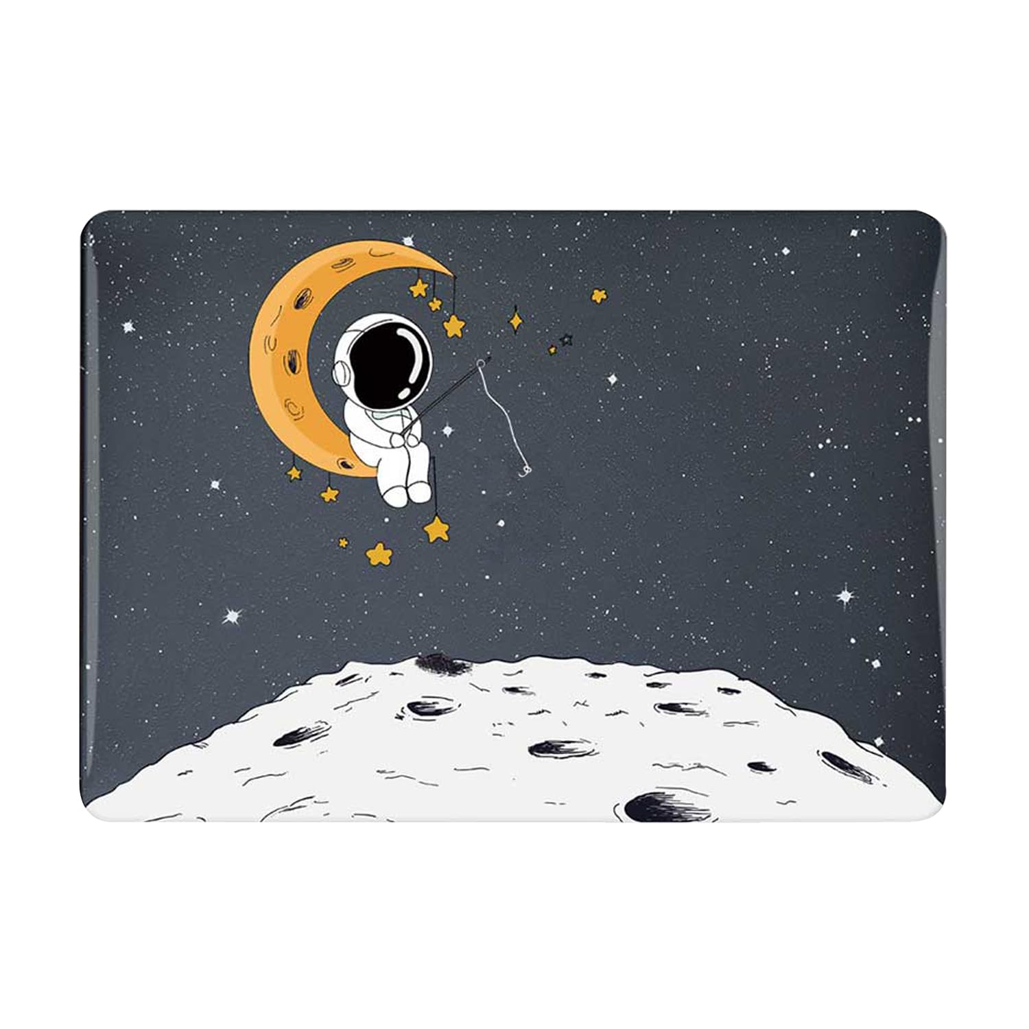Custodia Rigida Compatibile con Macbook Pro 16 pollici 2020 con Touch Bar e Touch ID A2141, Caso Duro Protettivo in Plastica, Astronauta3