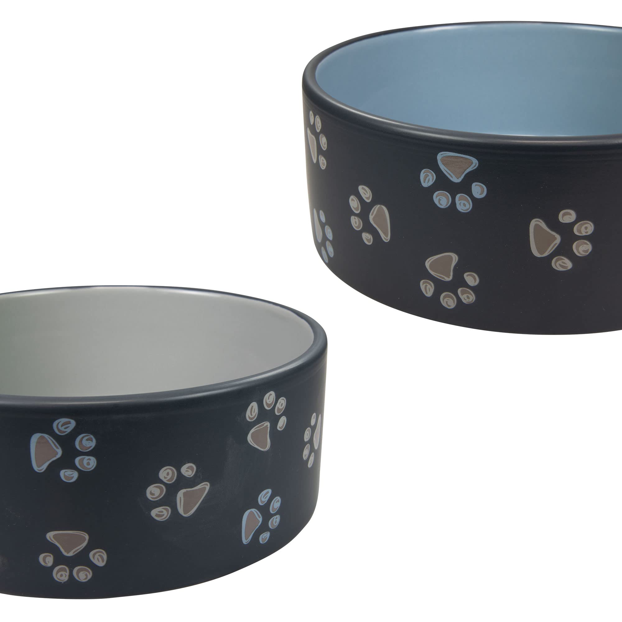 Trixie 24775 miska ceramiczna Jimmy, losowy wybór kolorów, różne, 1 sztuka (1 opakowanie)