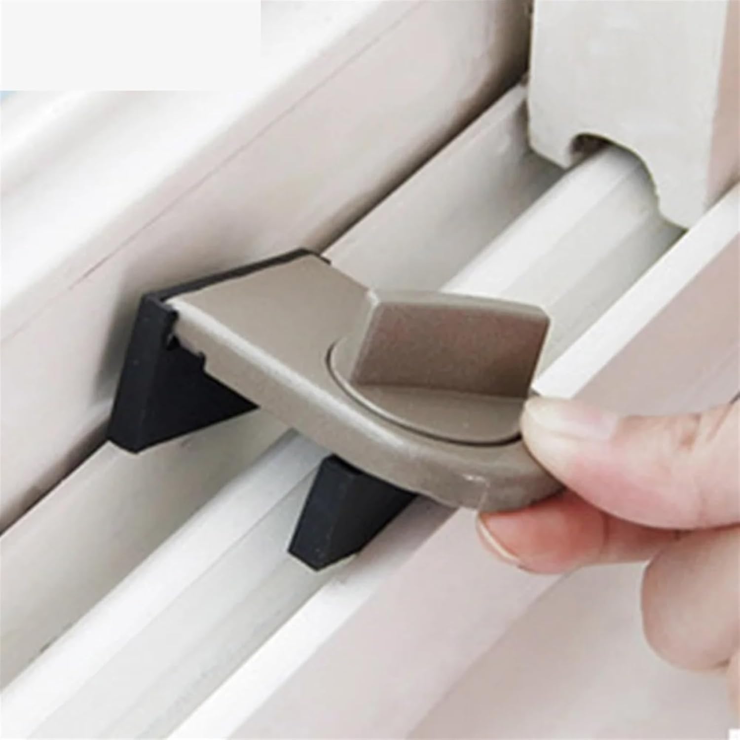 BAWHO Sliding Window Lock Baby for Home Infant Protection Child Care Bathroom Accessories MS318 B 1Pcs