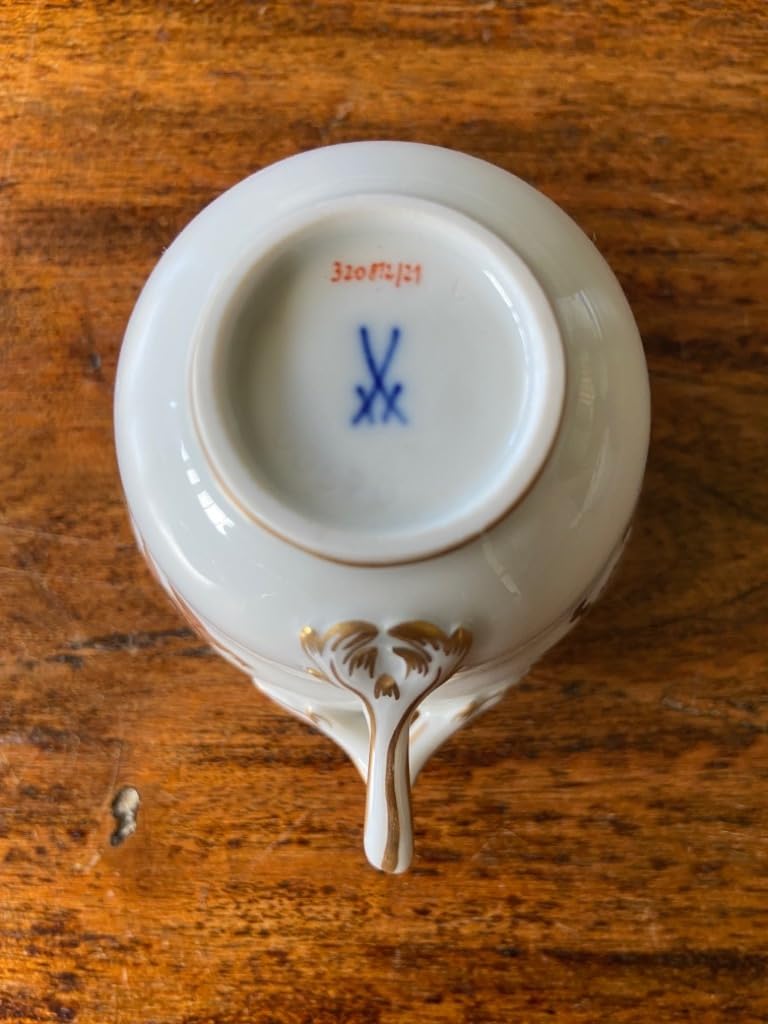 マイセンドラゴンシリーズデミタスカップ＆ソーサー 2客