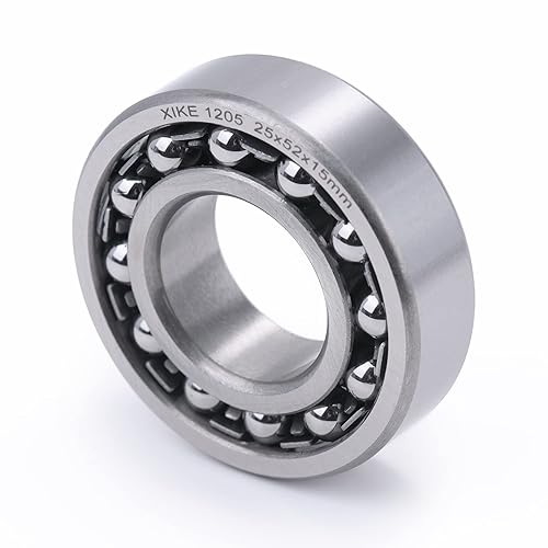 Miniatura 46 de XIKE 1 Pcs 108 Self-Aligning Ball Bearings 8x22x7mm, Open and Chrome Steel Fits DIY/Fans/Industrial/Agriculture/Pulp/Paper/Beverage/Textile