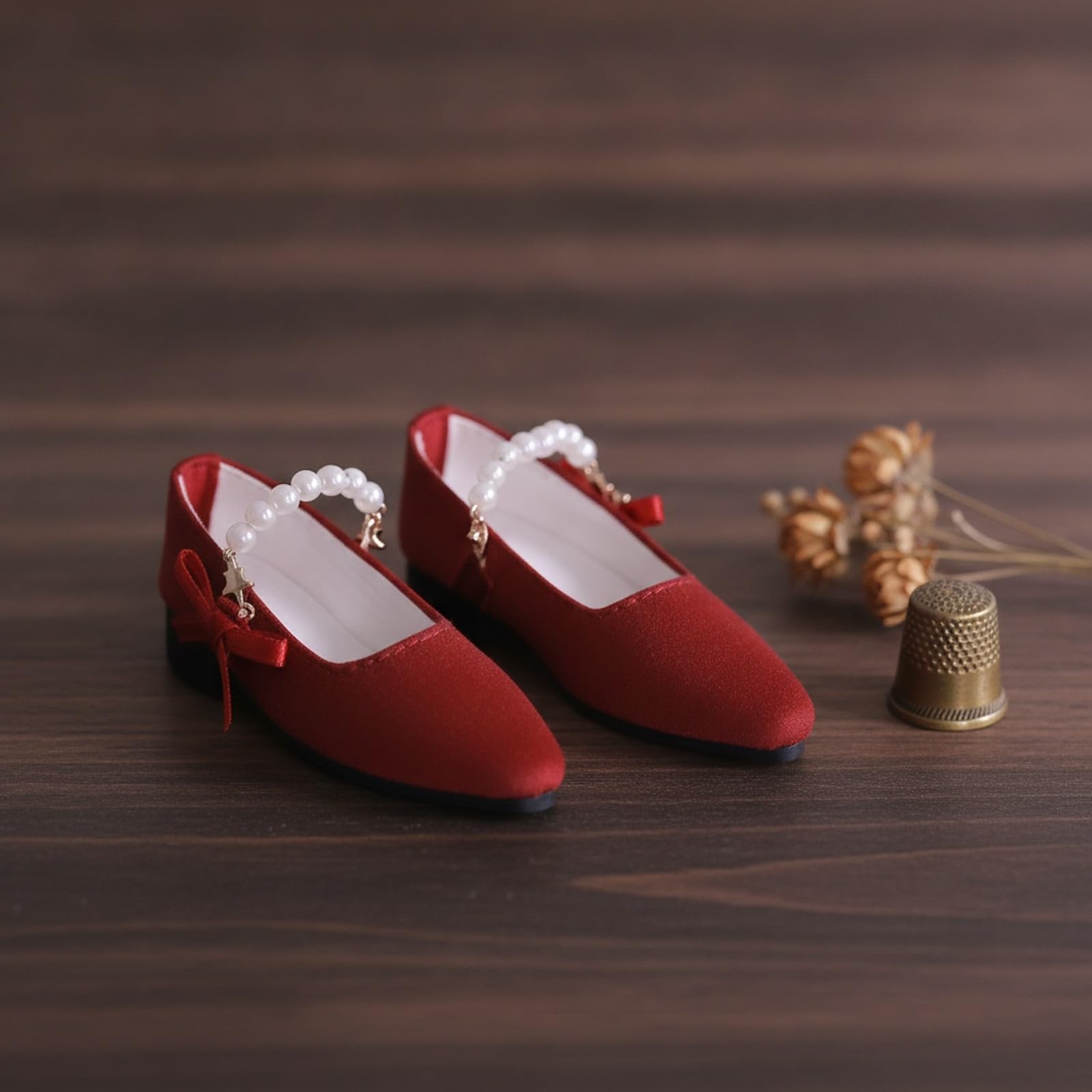 Harilla Satinartig BJD Puppenschuhe