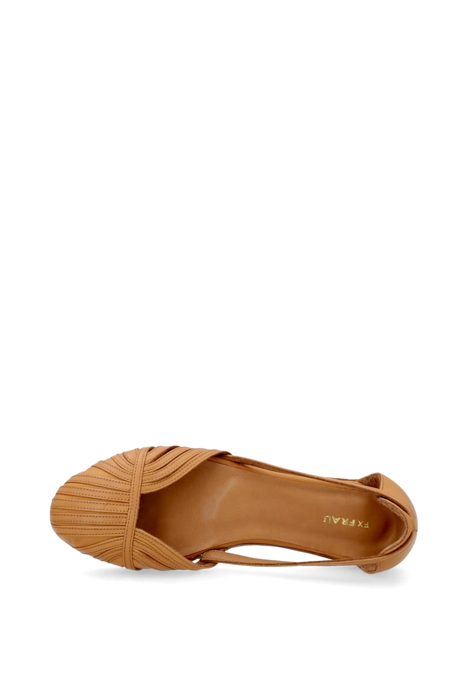 Frau - Ballerina ragnetto in Pelle con Listini Sottili