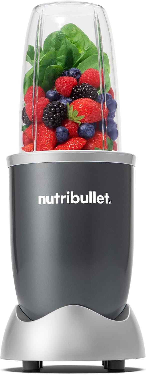 NutriBullet 600W Series Blender, Light Grey (NBR-0507LG)