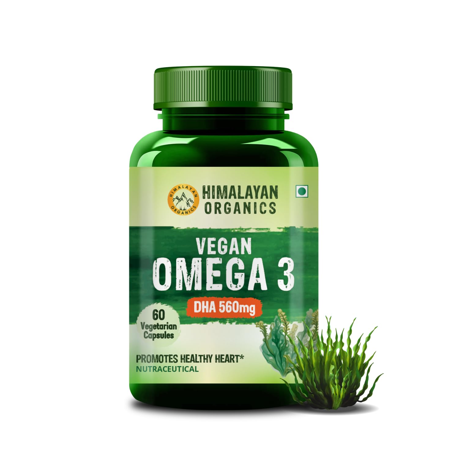 Vlado’s Himalayan Organics Vegan Omega 3 6 9 with DHA (560mg) for Healthy Heart, Joints & Eyes for Men & Women - 60 veg capsules (B0CQMC78R4) Amazon Price History, Amazon Price Tracker