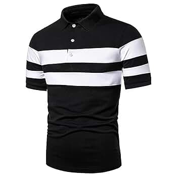 Amazon.com: xoxingysm Men's Short Sleeve Golf Polo Shirts