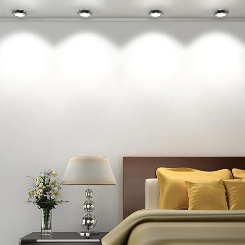 Miniatura 9 de Cabilock Cubierta de luz LED de repuesto para difusor de lámpara de techo, a prueba de deslumbramiento, cubierta de luz de techo, pantallas de