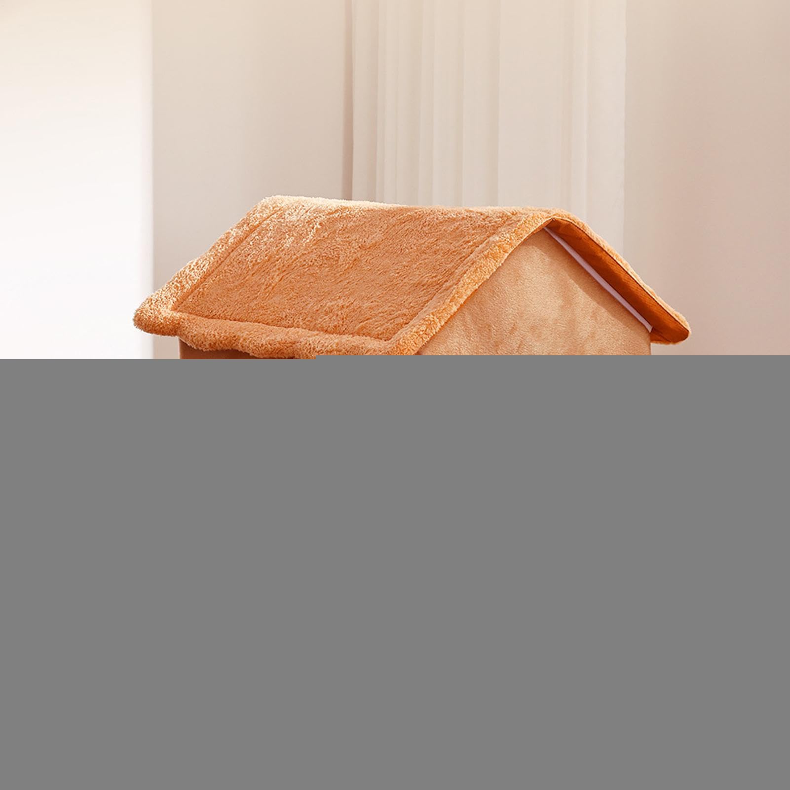 Cuccia Per Gatti Pieghevole Con Cuscino Rimovibile