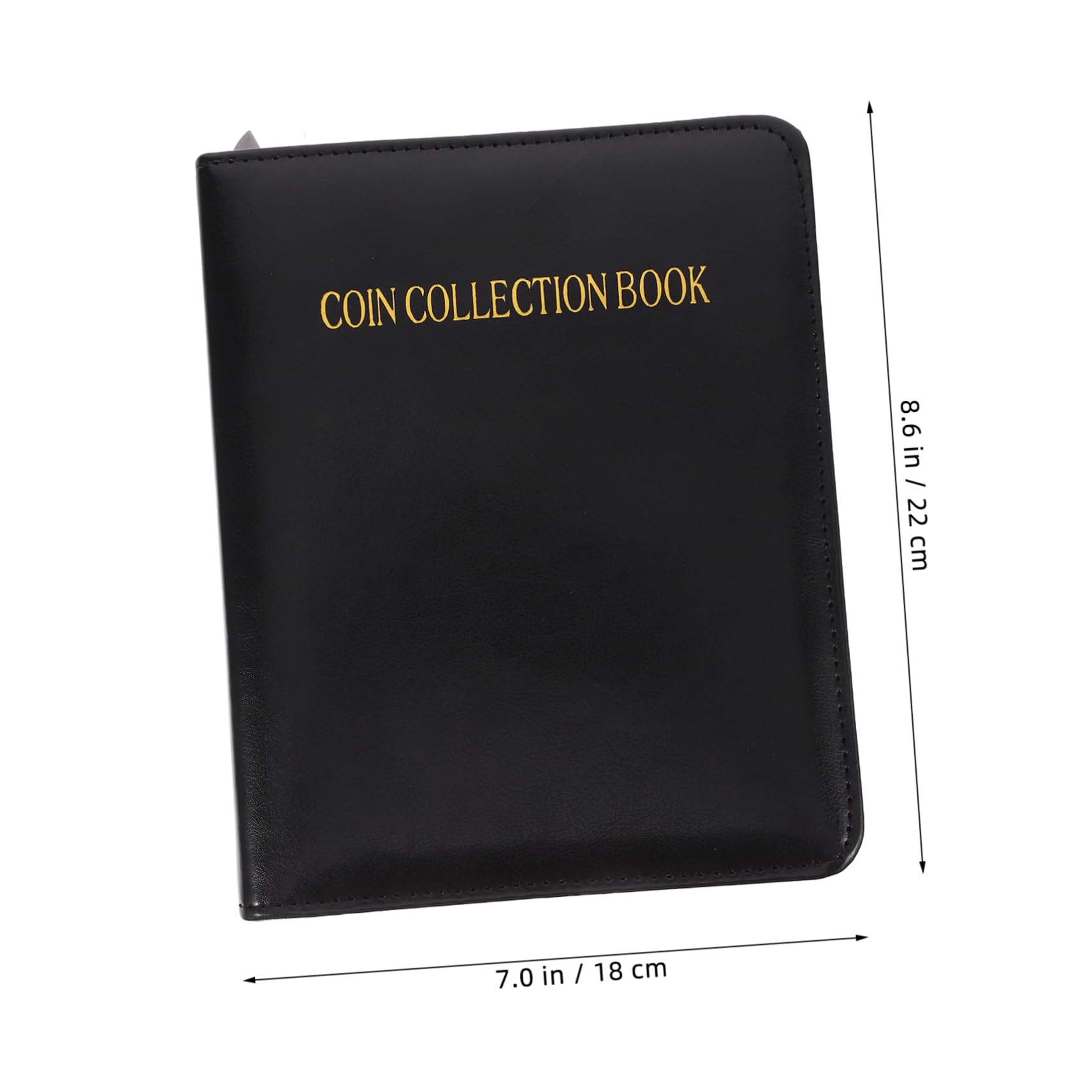 VILLCASE Album per Collezione di Monete Libro da Collezione Espositore per Monete Portatile e Leggero Pratico e Robusto Gettoni e Piccoli Distintivi
